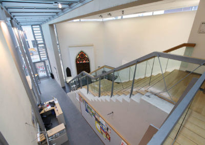 Museum Voswinckelshof - Foyer - Totale von oben - fotografiert von Martin Büttner