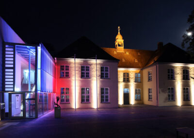 Museum Voswinckelshof bei Nacht - fotografiert von Martin Büttner