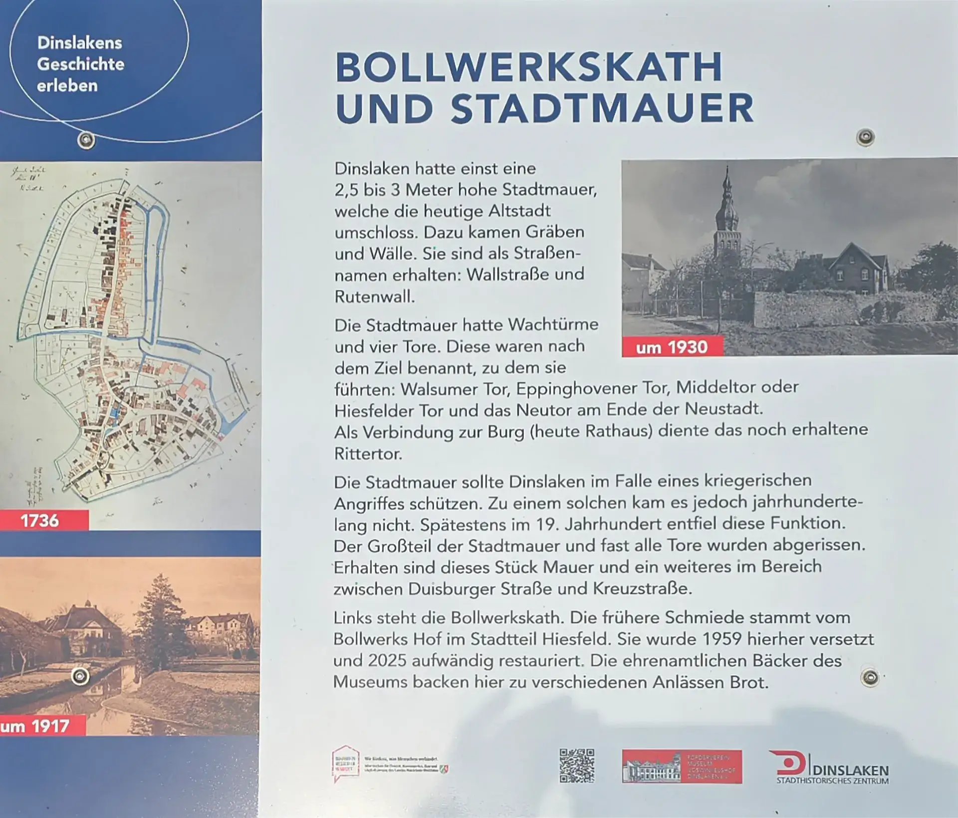 Museum Voswinckelshof - Tafeln zur Stadtgeschichte - Bild 1 Museum Voswinckelshof - Tafeln zur Stadtgeschichte - Bild 1