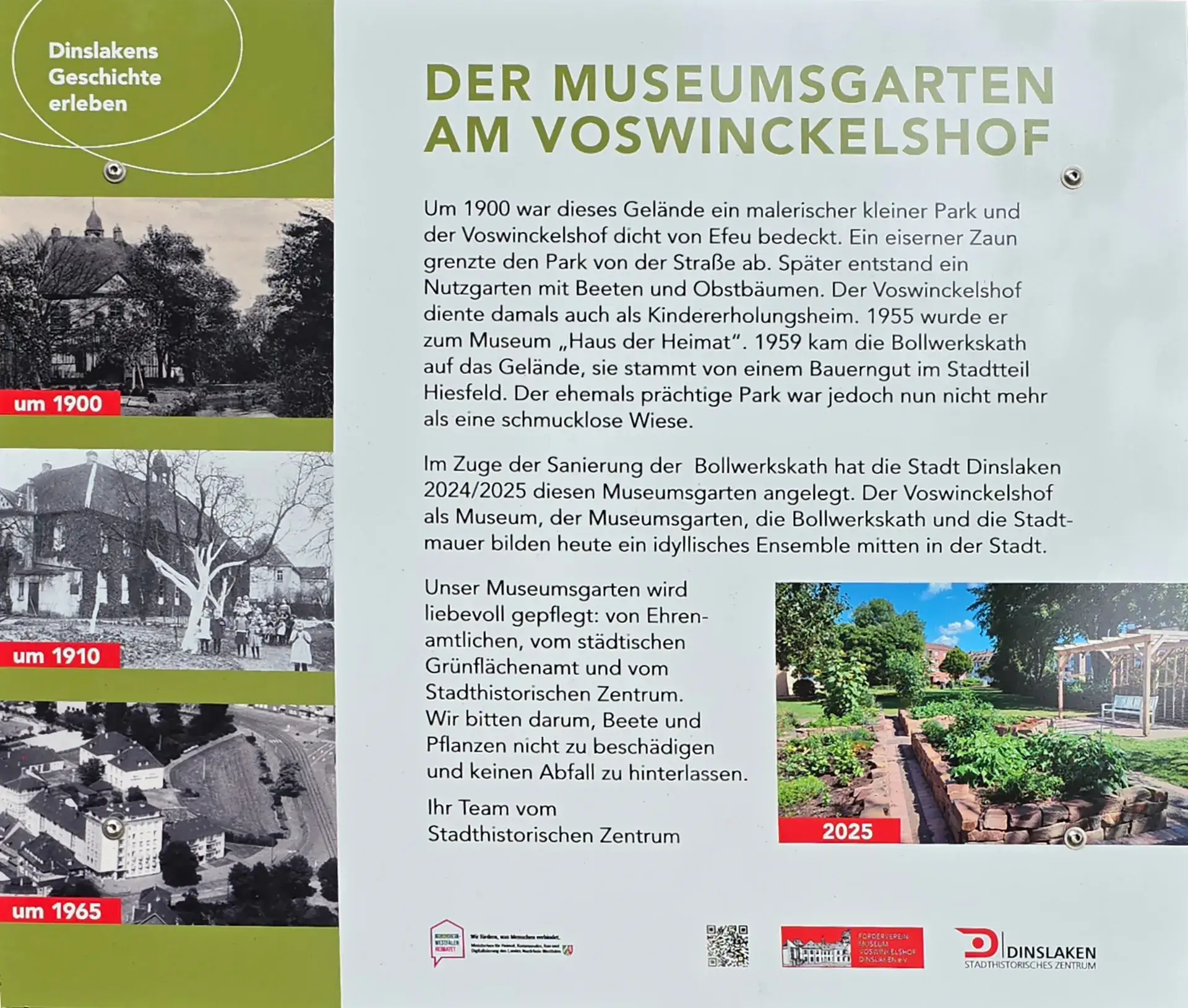 Museum Voswinckelshof - Tafeln zur Stadtgeschichte - Bild 3 Museum Voswinckelshof - Tafeln zur Stadtgeschichte - Bild 3